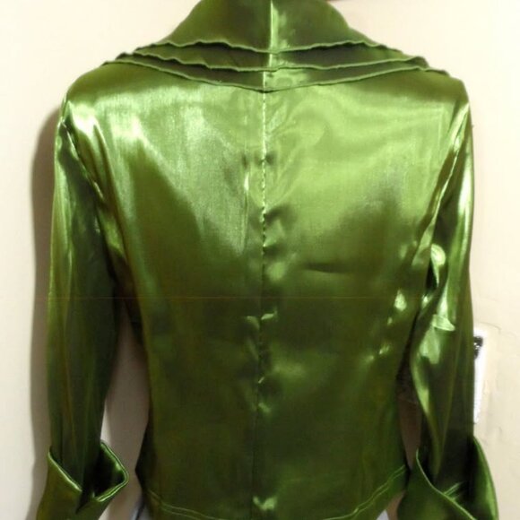 NWOT - Size 16 P - Faux Wrap Blouse - Picture 2 of 4